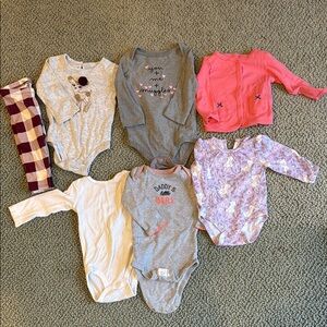 Girls Assorted Lightweight Bundle | Size 6-9 months